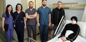Aynı masada hem sezaryen hem de beyin ameliyatı yapılan kadın sağlığına kavuştu