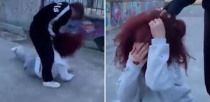 Kız öğrenciyi okul bahçesinde darp ettiler: Kafasını defalarca yere vurdu, “yoruldum“ deyip dinlendi