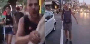 Yunan halkı tatile gelen İsrail askerlerini böyle kovdu: Defol git siyonist