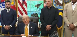 Trump, Beyaz Saray’da bu kez kafes dövüşçülerini ağırladı