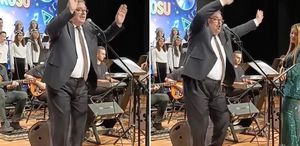 Duyan Barış Manço sandı Okul müdüründen dört dörtlük performans
