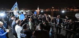 Erzurumspor FK, şampiyonluğu İstanbul Boğazı’nda kutladı Başkandan yeni stat müjdesi