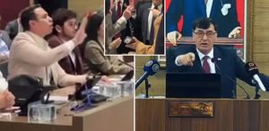 Kütahya Belediye Meclisinde ortalık karıştı: Burası sizin at çiftliğiniz değil