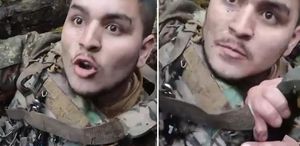 Ukrayna ordusunda savaşan Kolombiyalı asker, Ruslar tarafından esir alındı