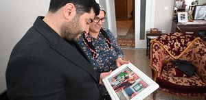 AK Parti Etimesgut İlçe Başkanı Yasin Şankazan’dan şehit öğretmen Aybüke Yalçın’ın annesine ziyaret