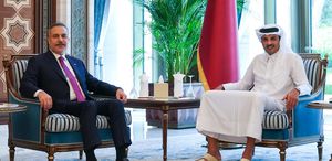 Bakan Fidan Doha’da Katar Emiri ile görüştü