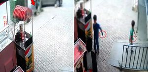 Bunlar nasıl çocuk Önce kediyi bıçakladılar sonra esnafı tehdit ettiler