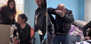 Masaj salonuna fuhuş baskını O anlar kamerada