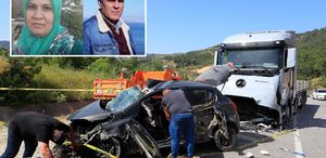 Kansere çare ararken trafik kazasında eşiyle birlikte hayatını kaybetti