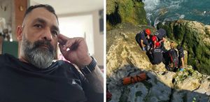 Telefonla konuşurken falezlerden düşüp öldü