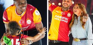 Galatasaray’da unutulmayacak şölen Herkes bu anları konuşuyor