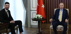 Cumhurbaşkanı Erdoğan, Alperen Şengün’ü kabul etti