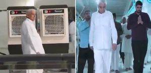 Bunu da gördük Hindistan’da sıcaktan bunalan politikacı yanında klima taşıtıyor