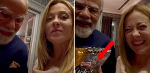 Modi’den Meloni’ye “Melody” sürprizi Diplomaside esprili jest