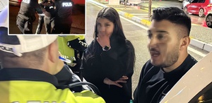 Polise önce yalvardı, sonra küfürler yağdırıp kaçtı