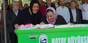 Selde evladını kaybeden annenin feryadı yürek yaktı: Sana gitme dedim
