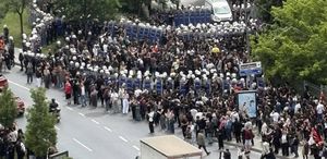 Bilgi Üniversitesi’nde polis müdahalesi Gözaltılar ve yaralılar var