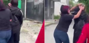 Arnavutköy’de okul çıkışında akran zorbalığı kamerada: Saçından tuttukları kızı tekme tokat darp ettiler