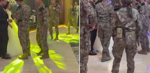 Gelin özel harekatçı olunca düğüne böyle geldiler