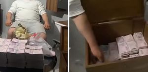 Balya balya para ile kameraların karşısına geçen besici meydan okudu