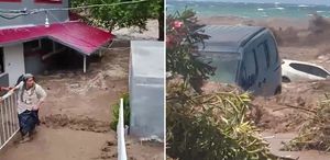 Hatay ve Osmaniye’yi sel vurdu Evler, yollar ve araçlar zarar gördü
