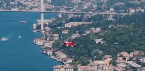 İstanbul semalarında HÜRJET’TEN nefes kesen şov