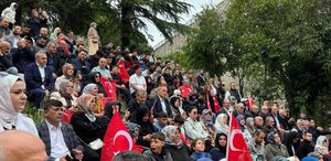İstanbul’un Fethi’nin 573. yıl dönümü Fetih Mescidi’nde kutladı