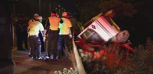 İzmir’de feci kaza: Su kanalına düşen araçta2 kişi can verdi