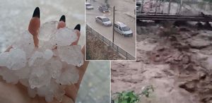 Doğu Akdeniz’deki iki ili sağanak ve dolu vurdu
