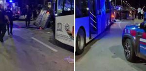 Diyarbakır’da belediye otobüsü otomobili biçti: 2 kişi hayatını kaybetti