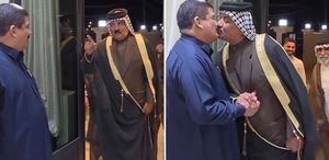 Irak’ta bir garip gelenek Ağa, ağayı dudağından öptü