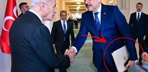 Bakan Çiftçi ile Bakan Gürlek, Devlet Bahçeli’yi ziyaret etti Dikkat çeken dosya detayı