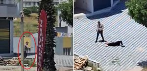 Emekli polisin oğlunu öldürdüğü anlar ortaya çıktı Şarjör bitene kadar ateş etti