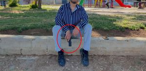 Parktaki cinayetin şüphelisi, saldırı öncesi olay yerinden silahlı fotoğraf paylaşmış
