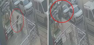 Balkondan düşen 21 aylık bebek yaralandı o anlar kamerada