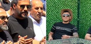 Daltonlar’ın hedefindeki Engin Polat cenazede çelik yelek giydi