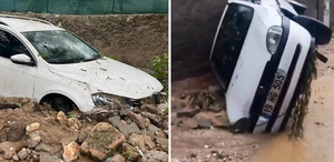 Niğde’de etkili olan yağışın ardından 3 araç sele kapıldı, 1 kişi öldü