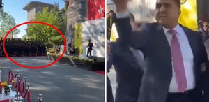 İstanbul Erkek Lisesi’nin mezuniyet töreni karıştı Öğrenciler, okul müdürüne sırtını döndü