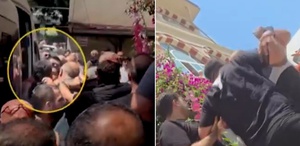 Can Polat’ın taziyesinde ortalık fena karıştı Engin Polat istenmedi, kavga çıktı