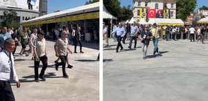 Fenerbahçe kongresine damga vuran anlar Oy vermek için hücum ettiler
