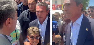 Oy vermeye gelen Ali Koç’a ’’Büyük başkan’’ tezahüratı