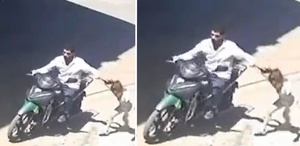 Gaziantep’te baba kızını sokak ortasında darp edip sürükledi