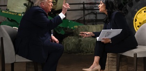Sunucuya kızan Trump hakaretler yağdırıp canlı yayını terk etti: Ya ahlaksızsın ya aptal
