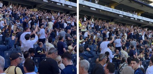 Oyunu kullanan Fenerbahçe taraftarı stadyumu ’’Aziz Yıldırım’’ sesleriyle inletti