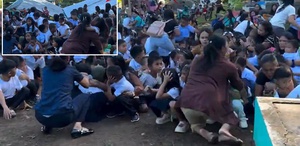Filipinler’deki 7,8’lik deprem kamerada Onlarca öğrenci kabusu yaşadı