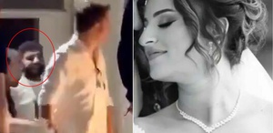 Hamile eşini öldüren caniye çıldırtan uğurlama Bir de tebessüm etti