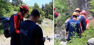 Sosyal medyadan görüp merak ettikleri Kral Havuzu yolunda kayboldular