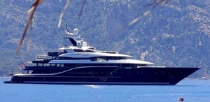 Suudi Kraliyet Ailesi’nin yüzen sarayı Bodrum’da