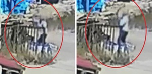 Baltayla önce eniştesi ve arkadaşına, sonra durakta bekleyen kadına saldırdı