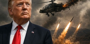 Trump: Bir helikopterimizi düşürdüler ve şimdi buna karşılık veriyoruz